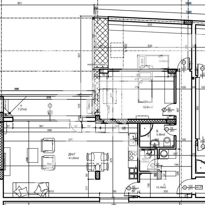Тристаен апартамент в Центъра - 894-26165