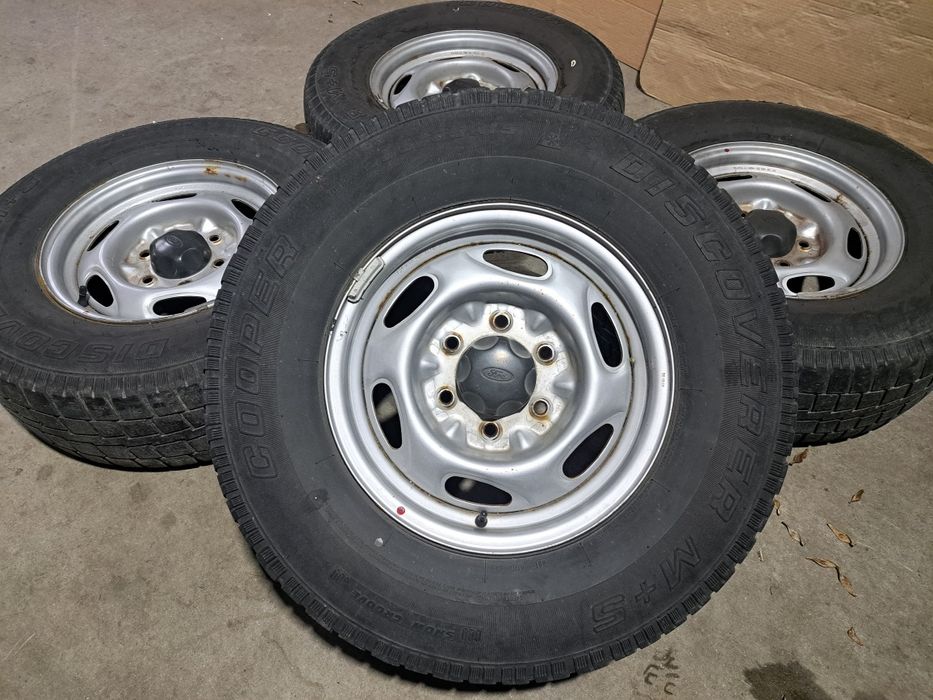 4бр. 6х139.7/15 с гуми Ford Ranger Mazda Mitsubishi L200 6x139,7/15 Фо