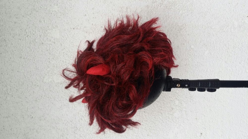 Peruca sintetica cornite teatru petrecere carnaval halloween copii