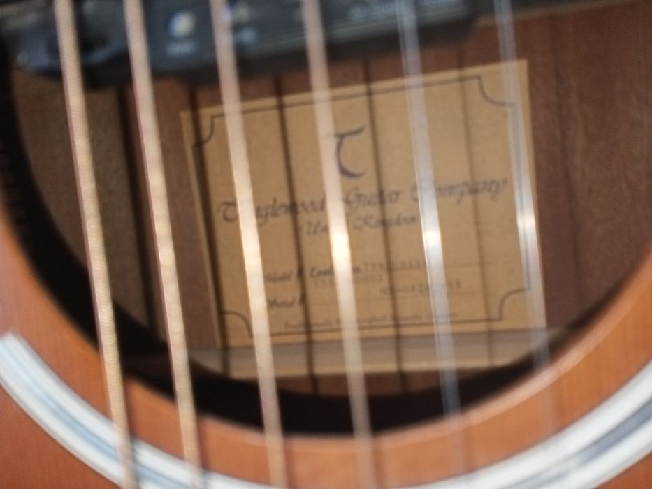 Гитара акустическая со звукоснимателем