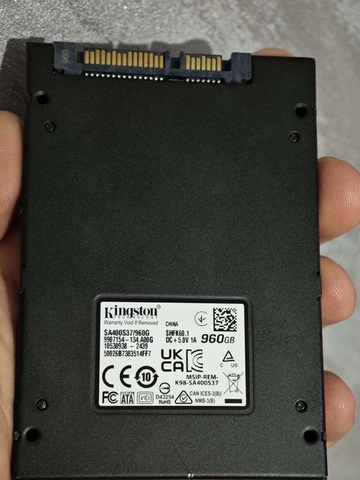 SSD Kingston A400 960GB SATA III – 97% Sănătate
