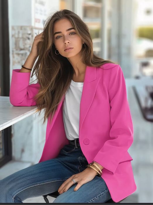 Продам новый розовый пиджак!