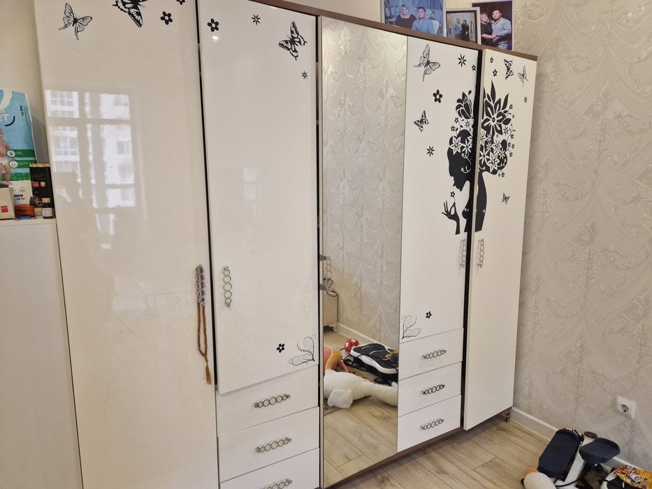 Шкаф пятидверный 260×240×60