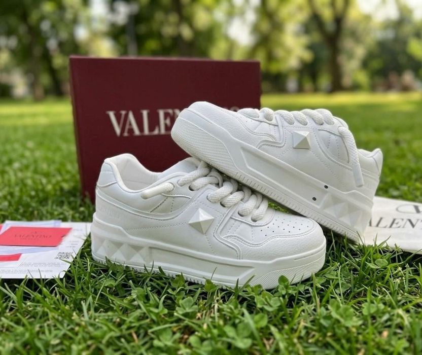 Adidasi Valentino Garavani Alb - Produs Full Box