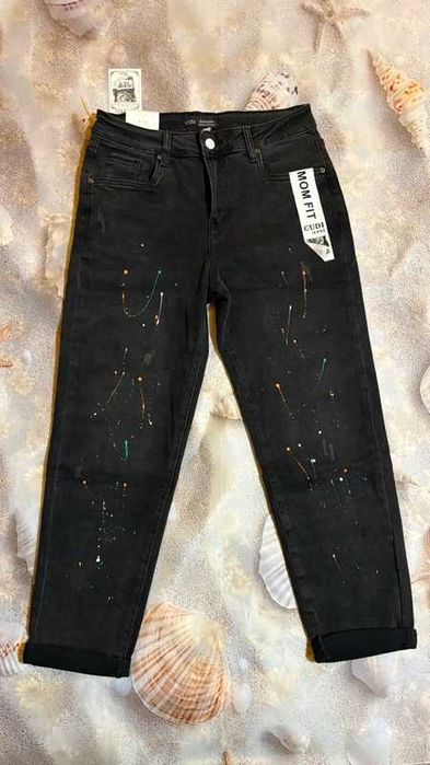 Blugi elastici ,mom fit,numar 29 Cudi