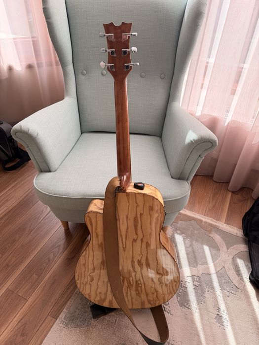 Chitară acustică-electrică Dean EQA GN Exotica, impecabilă