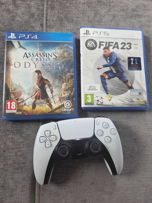 PlayStation 5 cu disc + jocuri. Stare foarte buna