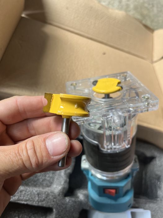 Freza lemn acumulator