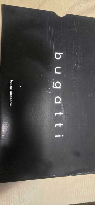 Нови зимни мъжки боти BUGATTI 8373H-4100, ест. велур и кожа, р. 42