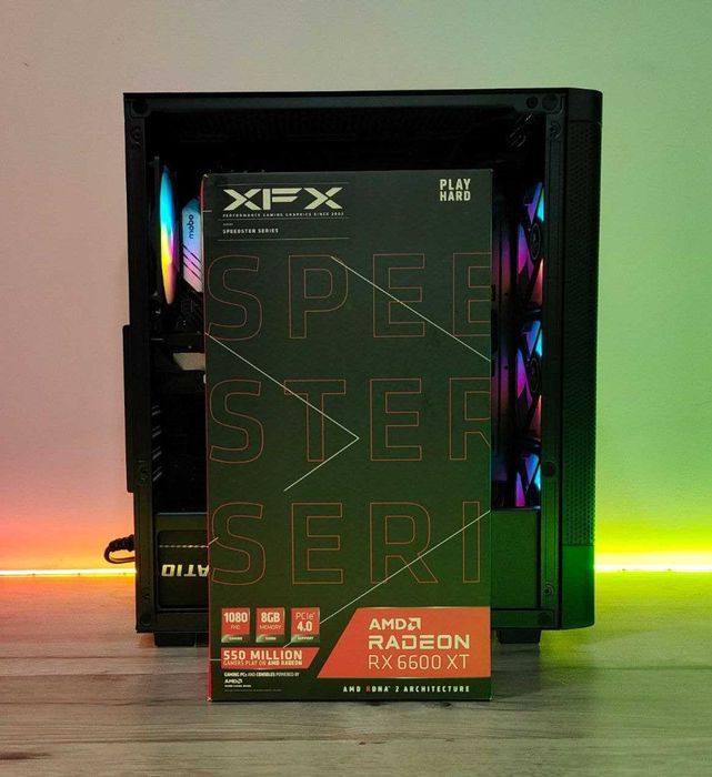 Игровой ПК RX 6600 XT / i5 / 16GB / SSD + Монитор 165Hz