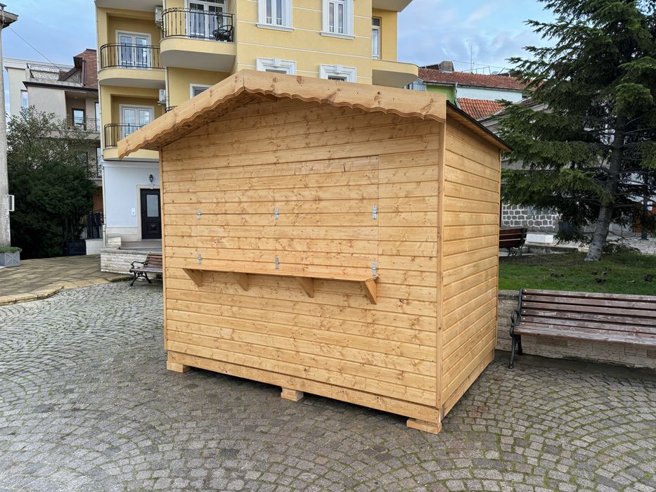 Търговски павилион, Сглобяем павилион за пазар, бунгало за търговия,