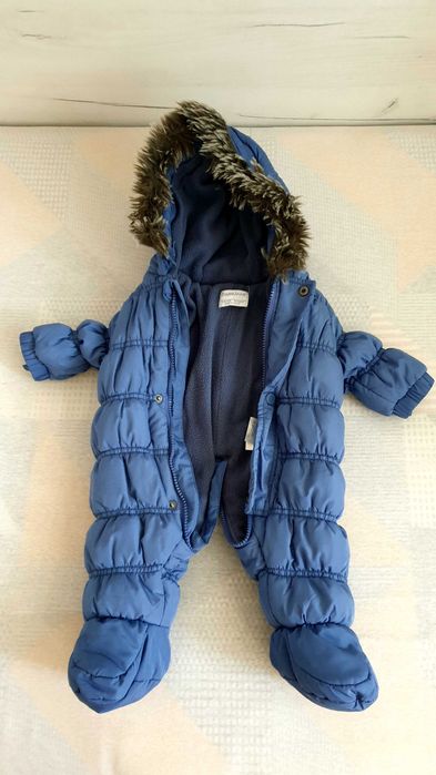Зимен космонавт/ ескимос, 0-3мес, 80см., шапка