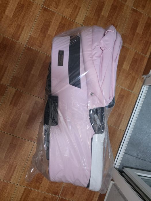 Carucior pentru gemeni BABYLux Roz