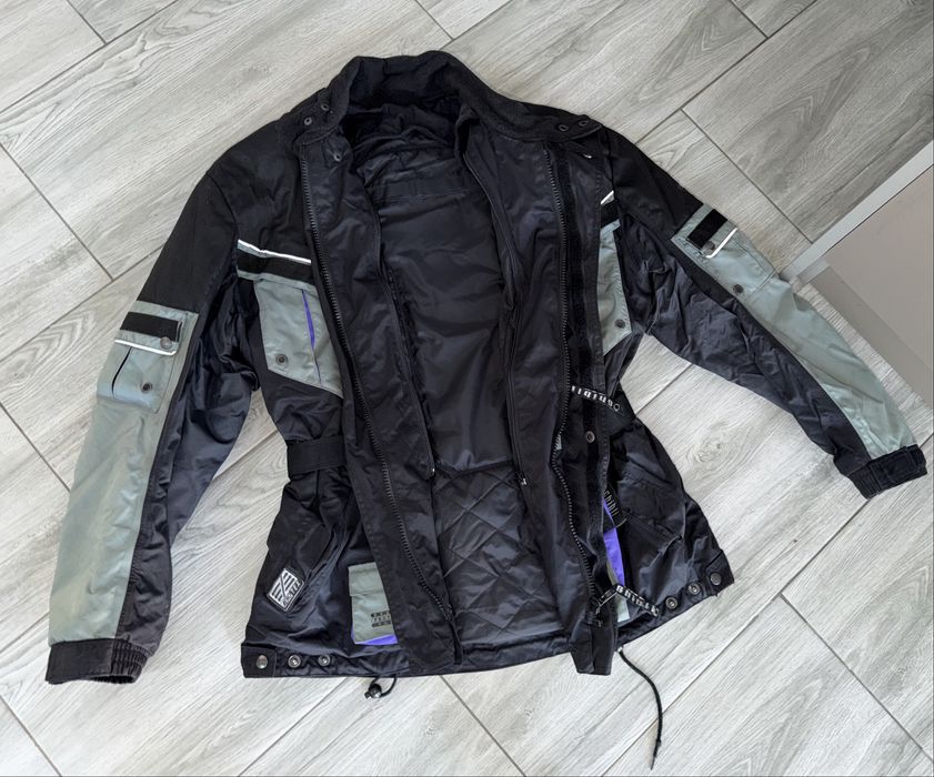 Geaca moto XL cu protecții complet