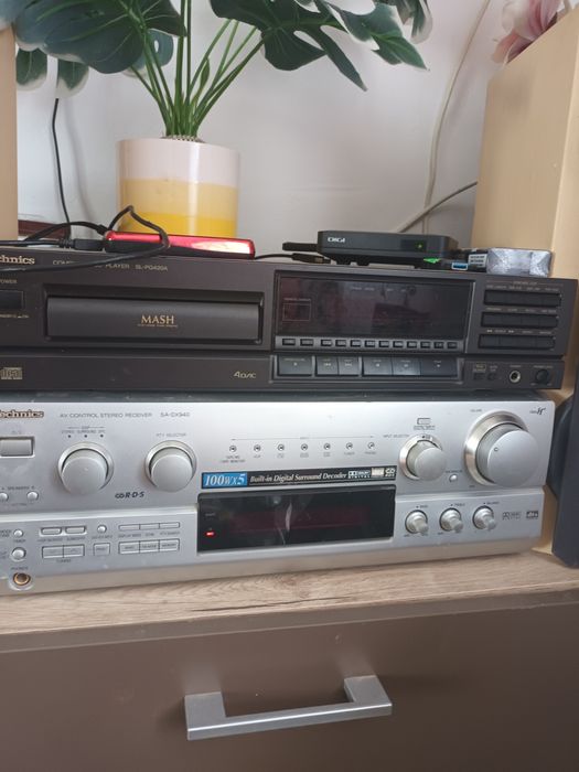 Amplituner Technics si Cd player