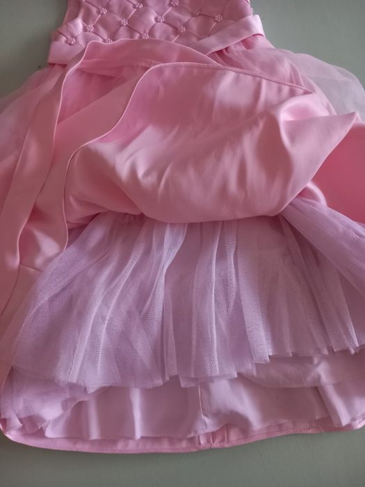 Rochiță "CINDERELLA " roz pentru ocazii speciale