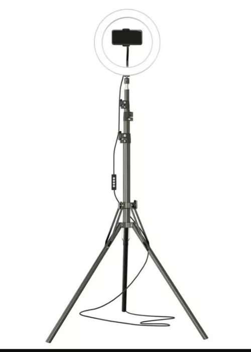 Lampa led circulara plus trepied