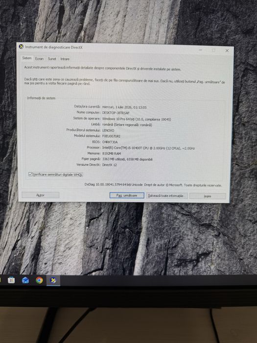 Lenovo All in One