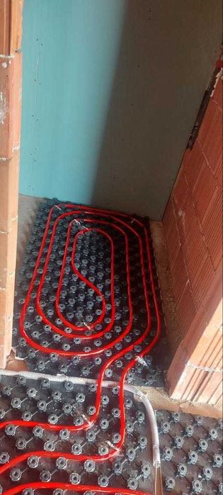 Подовово отопление и циментова замазка. Комплексна услуга