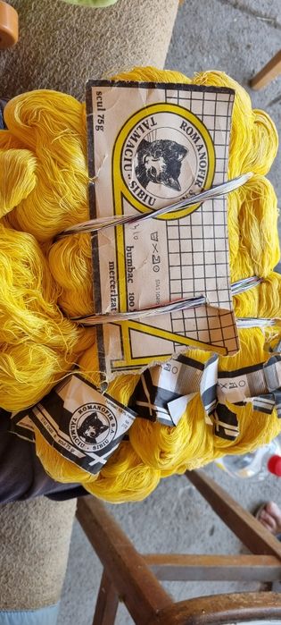 Fir de tricotat sau crosetat - Fire Bumbac 100% mercerizat AIDA