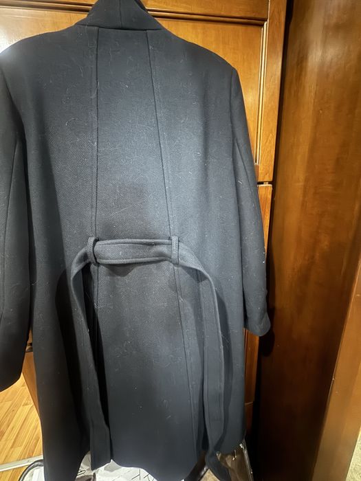 Пальто женское черное  Mango