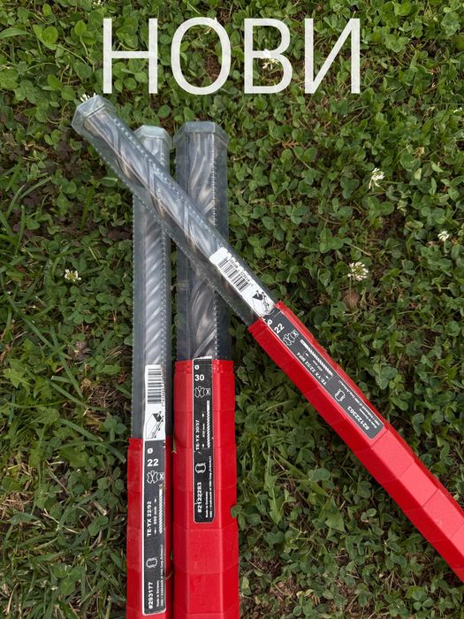 Свредла за ударно пробиване HILTI, нови и употребявани