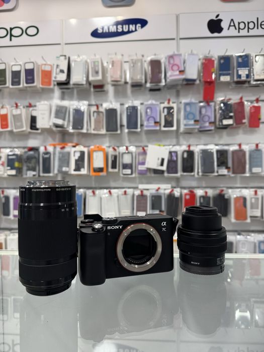 Aparat Foto Sony Alpha 7C/ 2 Obiective/1 an garantie/ Future Gsm Mobile