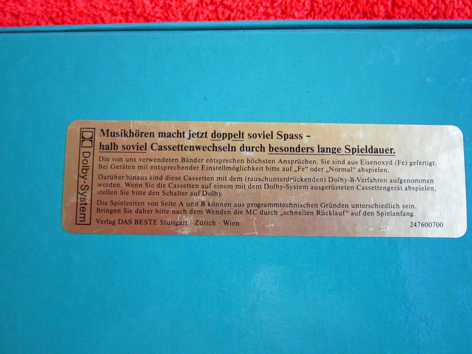 rar casete audio noi Sunete de vis Zauber der Melodie 1994 Germany