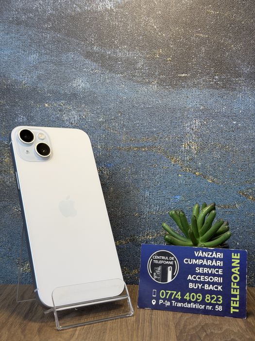 Iphone 15 Plus/128Gb/2 ani Garantie Centrul de Telefoane/rate