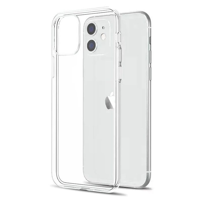 Iphone 13/14/15/16E/17/Pro/MAX Husa Slim Silicon Transparenta / Neagra