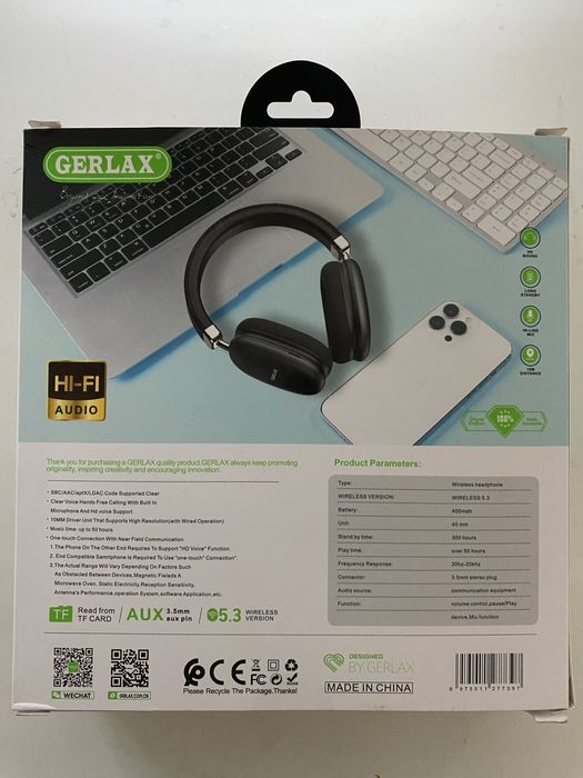 Наушники GRELAX GH-39