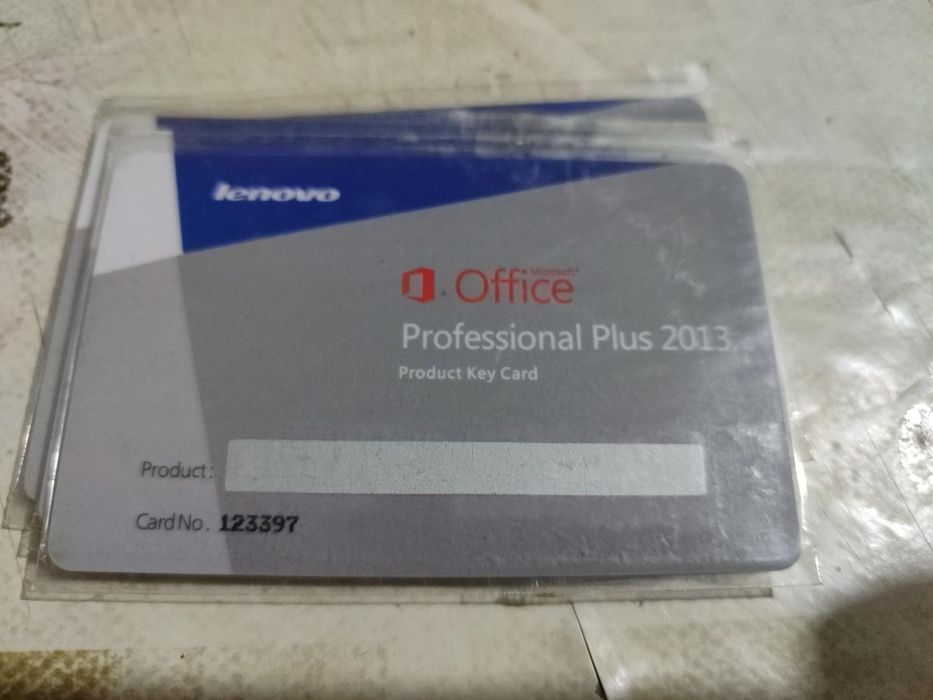 Microsoft Office Professional Plus 2013 — оригинальная запечатанная ка