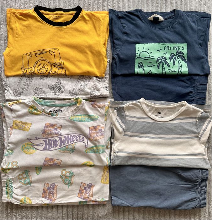 Бански, тениски и пижами Mayoral, Zara, H&M,Okaidi 6-7г.