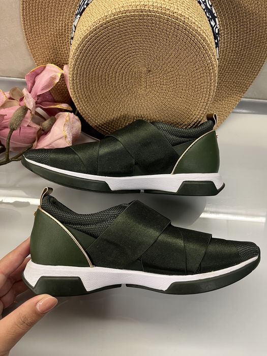 Ted Baker дамски/детски обувки кожа с плат