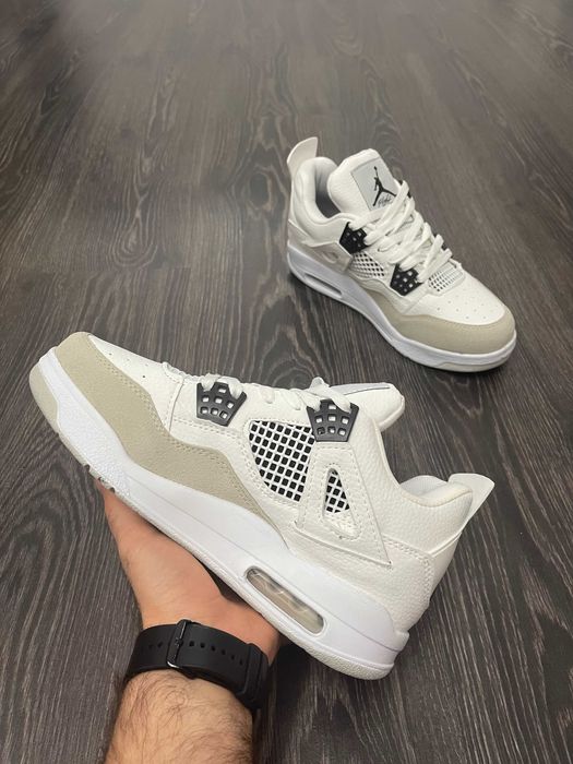 Adidasi Nike Air Jordan 4 Retro Military Black NOU