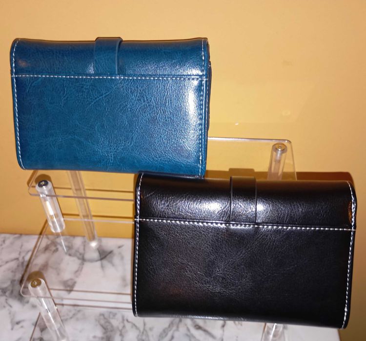 Дамски портфейли. Естествена кожа.
