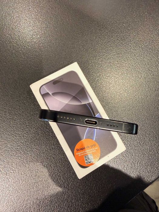 iPhone 16 Pro Max – 512GB – Black Titanium – Full box