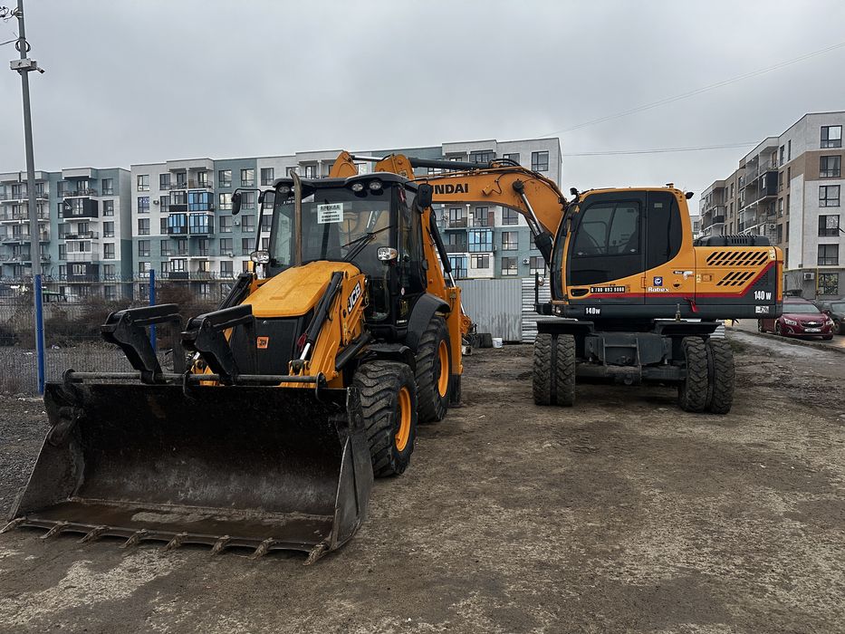 Услуги Экскаватор погрузчик JCB