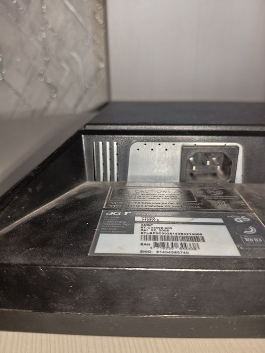 Монитор от acer 60hz