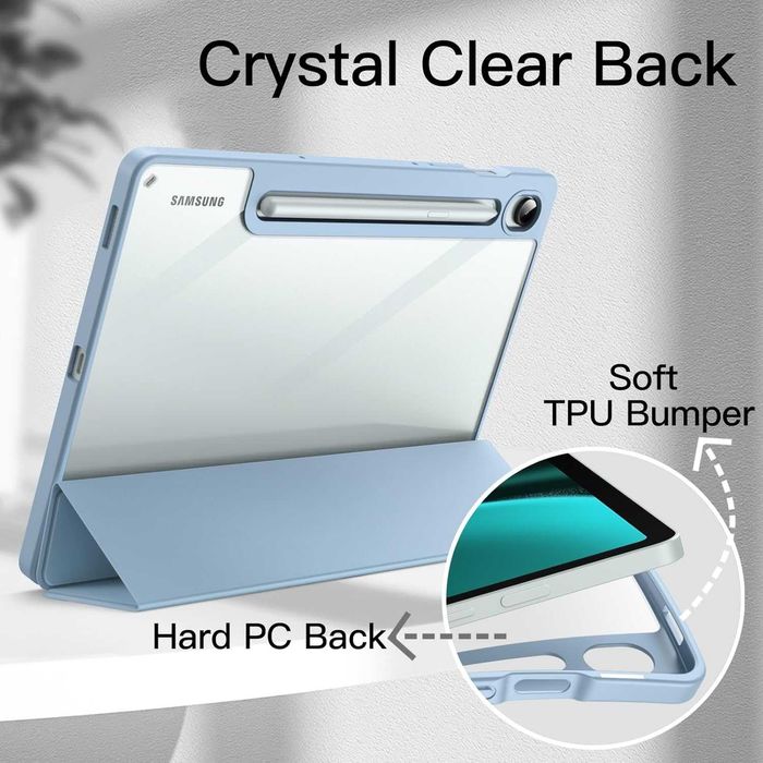 Husă JETech Samsung Galaxy Tab S9 FE 10.9 inchi,suport pentru stilou S