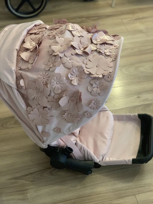 Textil scaun sport Priam 3 Simply Flowers Pink - fara cadru