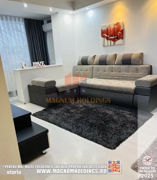 Apartament 2 camere, Craiovei, cu centralta termica si balcon