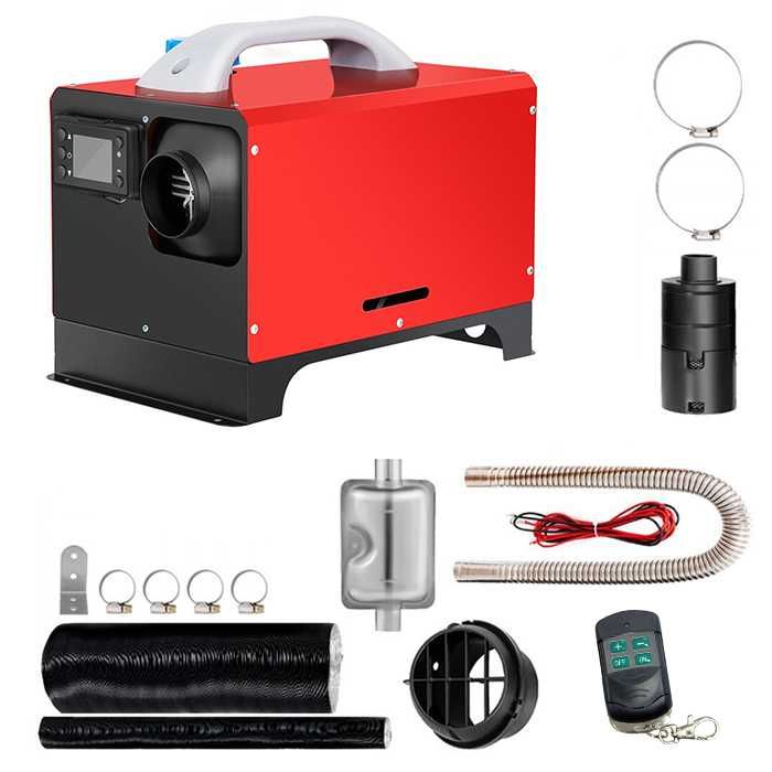 Дизелова печка на 12/24/220V, 8kW, Преносима суха печка