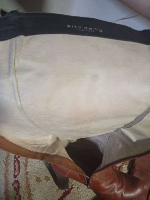 Продам кожаные сапоги