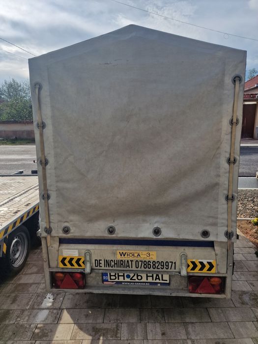 De Inchiriat / Inchirieri / Inchiriez trailer (platforma) și remorca