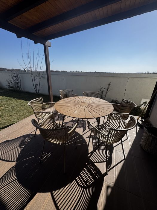 Set masa Jysk de gradina si scaune