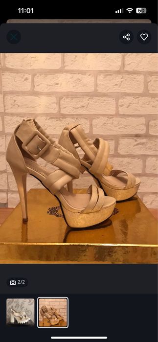 Летняя обувь на каблуке