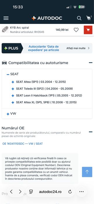 Vand acruri diferite marci de masina