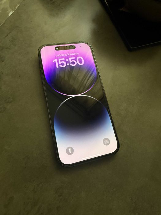 iPhone 14 Pro Deep Purple - 128 GB - Взиман лично от САЩ - Отлично състояние!
