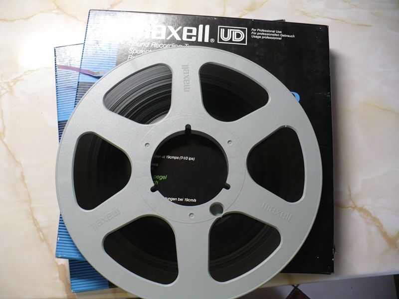 Benzi magnetofon Maxell UD, Agfa si BASF